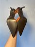 Colin Stuart Brown Green Heels Size 7 1/2 - photo 7