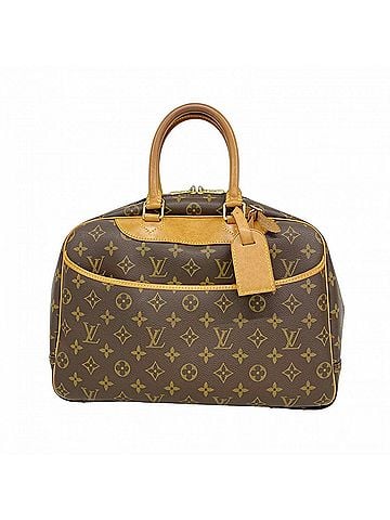 Louis Vuitton Louis Vuitton Monogram Trouville Handbag M42228 Brown Women's (view 1)