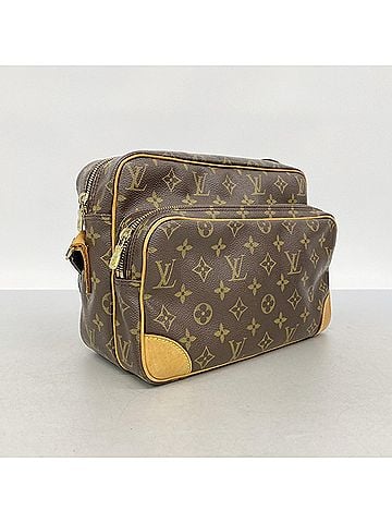 Louis Vuitton Louis Vuitton Monogram Nile Shoulder Bag M45244 Brown Women's (view 2)