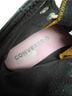 Converse 100% Leather Black Brown Sneakers Size 8 1/2 - photo 4