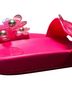 Marc Jacobs 100% Plastic Floral Pink Multi Color Sandals Size 7 - photo 5