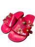 Marc Jacobs 100% Plastic Floral Pink Multi Color Sandals Size 7 - photo 1
