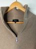 Quince 100% Cashmere Solid Stripes Tan Pullover Sweater Size S - photo 3