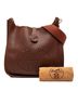 Hermès 100% Leather Brown Clemence Evelyne 33 One size - photo 8