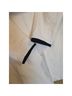Talbots 92% Cotton 7% Polyester 1% Spandex 100% Polyester Solid White Black Jacket Size 18 (petite) - photo 5