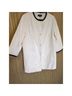 Talbots 92% Cotton 7% Polyester 1% Spandex 100% Polyester Solid White Black Jacket Size 18 (petite) - photo 3