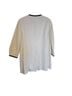 Talbots 92% Cotton 7% Polyester 1% Spandex 100% Polyester Solid White Black Jacket Size 18 (petite) - photo 2