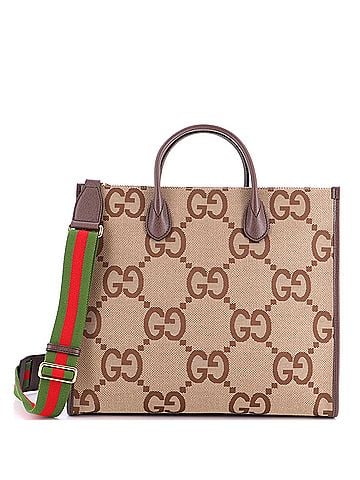 Gucci Convertible Tote Jumbo GG Canvas Large (view 1)