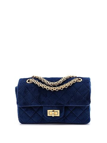 Chanel Reissue 2.55 Flap Bag Quilted Velvet Mini (view 1)
