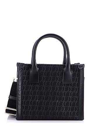 Christian Louboutin By My Side Tote Monogram Jacquard Mini (view 1)