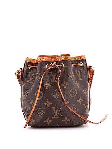 Louis Vuitton Noe Handbag Monogram Canvas Nano (view 1)