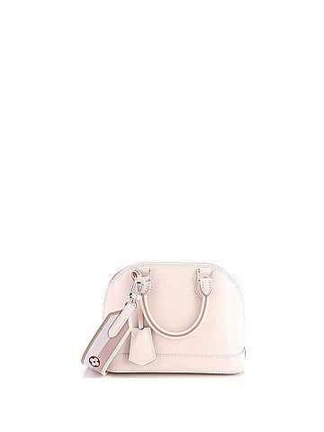 Louis Vuitton Alma Handbag Epi Leather with Logo Jacquard Strap BB (view 1)