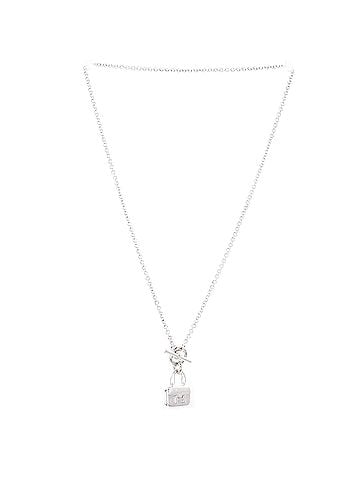 Hermès Amulettes Constance Pendant NM Necklace Sterling Silver (view 2)