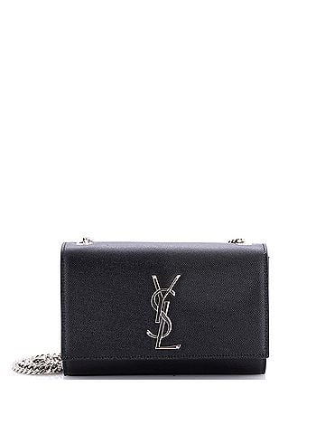 Saint Laurent Classic Monogram Crossbody Bag Grainy Leather Small (view 1)