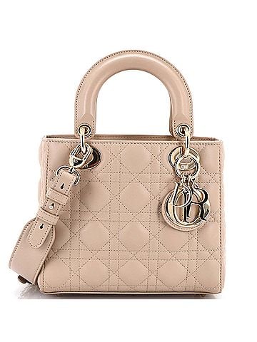 Christian Dior My ABCDior Lady Dior Bag Cannage Quilt Lambskin (view 1)