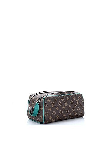 Louis Vuitton Dopp Kit Toiletry Pouch Macassar Monogram Canvas (view 2)