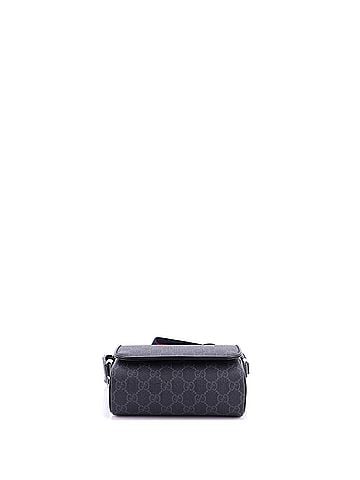 Gucci Web Flap Messenger Bag GG Coated Canvas Super Mini (view 2)