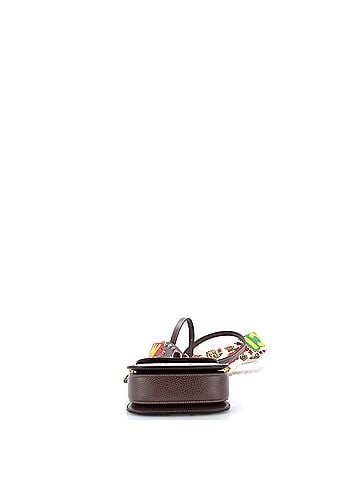 Gucci Bamboo 1947 Top Handle Bag Limited Edition 100 Centennial Printed Canvas Mini (view 2)