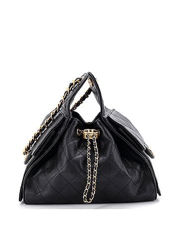 Chanel 25 Hobo Bag Quilted Caviar Small (view 1)
