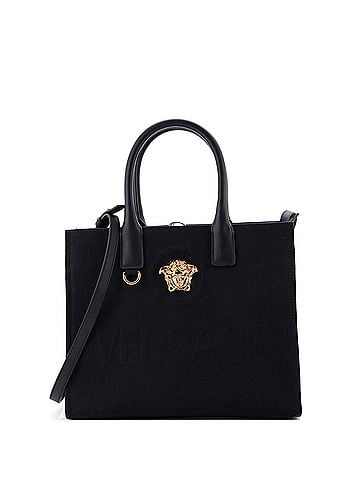 Versace La Medusa Tote Embossed Canvas Small (view 1)