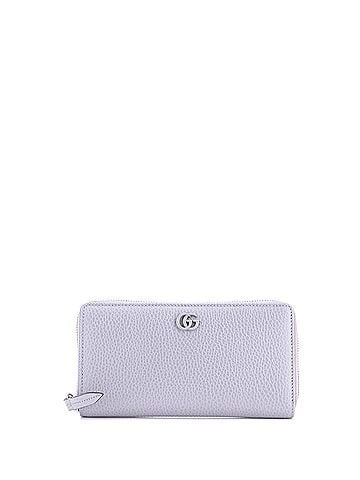 Gucci GG Marmont Bamboo Zip Around Wallet Leather (view 1)