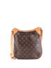 Louis Vuitton 100% Coatead Canvas Brown Odeon Handbag Monogram Canvas PM One size - photo 1