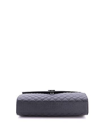 Saint Laurent Classic Monogram Envelope Satchel Mixed Matelasse Leather Large (view 2)