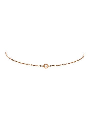 Cartier D'Amour Bracelet 18K Rose Gold and Diamond XS (view 1)