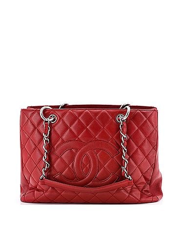 Chanel Grand Shopping Tote Quilted Caviar (view 1)