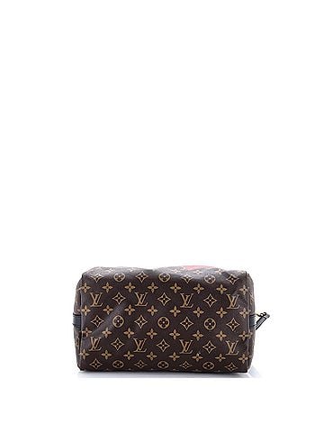 Louis Vuitton Speedy Bandouliere Bag Limited Edition World Tour Monogram Canvas 30 (view 2)