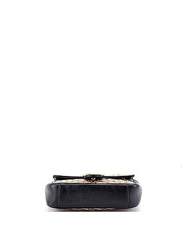 Gucci GG Marmont Flap Bag Diagonal Quilted GG Canvas with Leather Mini (view 2)