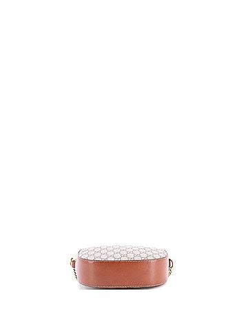 Gucci Chain Crossbody Bag GG Coated Canvas and Leather Mini (view 2)