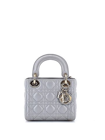 Christian Dior Lady Dior Chain Bag Cannage Quilt Lambskin Mini (view 1)