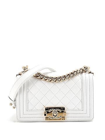 Chanel Boy Flap Bag Quilted Lambskin Small (view 1)