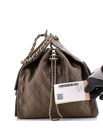 Chanel 25 Hobo Bag Quilted Caviar Medium (view 1)