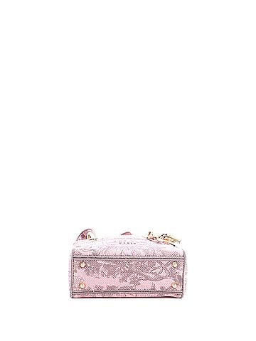 Christian Dior Lady D-Lite Bag Embroidered Canvas Mini (view 2)