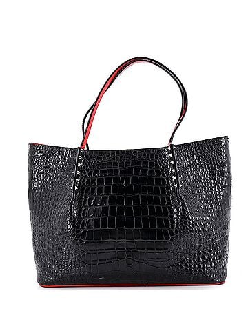 Christian Louboutin Cabarock Tote Crocodile Embossed Leather Large (view 1)