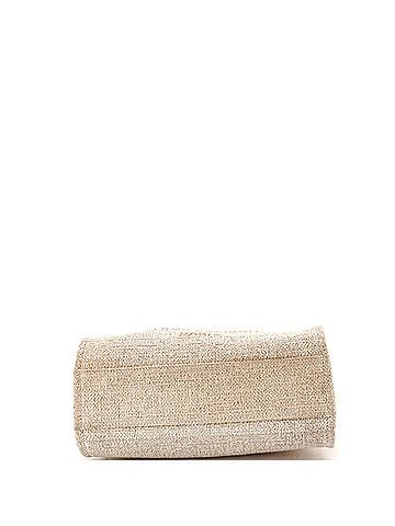 Chanel Deauville Tote Raffia with Glitter Detail Small (view 2)