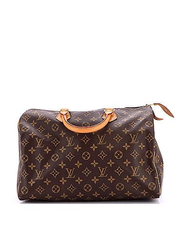 Louis Vuitton Speedy Handbag Monogram Canvas 35 (view 1)