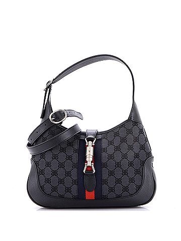 Balenciaga x Gucci The Hacker Project Jackie 1961 Hobo BB Canvas Small (view 1)