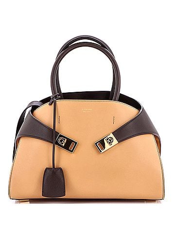 Salvatore Ferragamo Hug Top Handle Bag Leather Small (view 1)