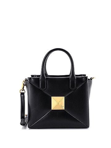 Valentino Garavani One Stud Top Handle Bag Leather Small (view 1)