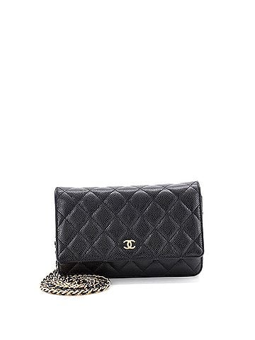 Chanel Wallet on Chain Quilted Caviar (view 1)