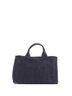 Prada 100% Denim Blue Canapa Tote Denim Large One size - photo 4