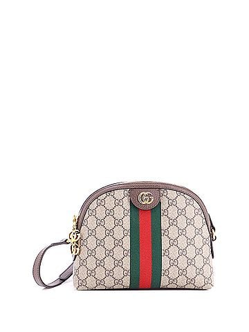 Gucci Ophidia Dome Shoulder Bag GG Coated Canvas Small (view 1)