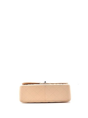 Chanel Vintage Classic Double Flap Bag Quilted Caviar Jumbo (view 2)