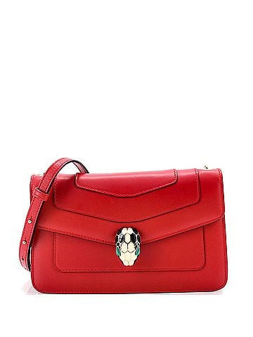 Bvlgari Serpenti Forever Shoulder Bag Leather Small (view 1)