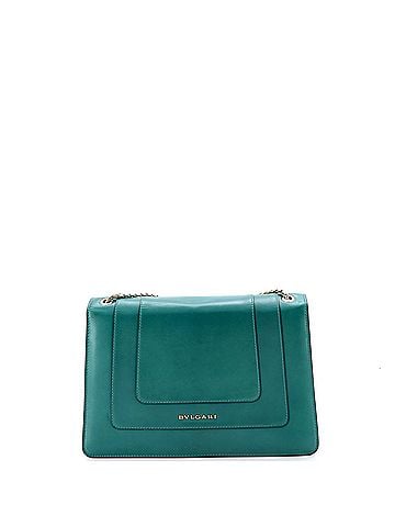 Bvlgari Serpenti Forever Square Shoulder Bag Leather Medium (view 2)