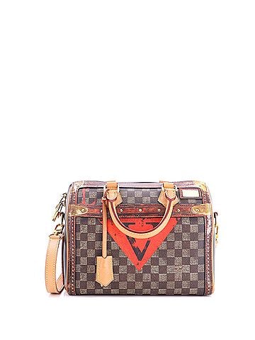 Louis Vuitton Speedy Bandouliere Bag Limited Edition Damier Time Trunk 25 (view 1)