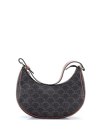 Céline Ava Bag Triomphe Coated Canvas (view 1)
